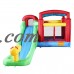 Costway Inflatable Moonwalk Water Slide Pool Bounce House Jumper Bouncer Castle Without Blower   